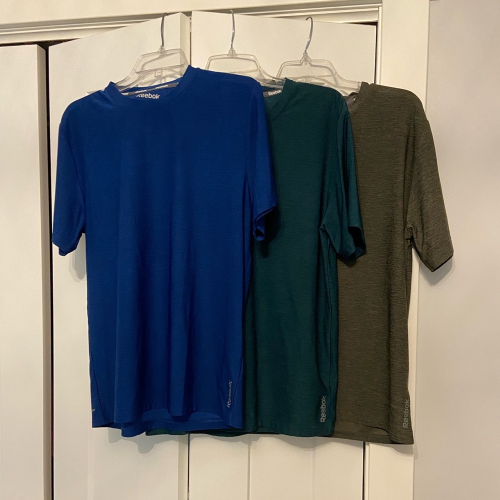 Men’s Reebok PlayDry Shirts (3)